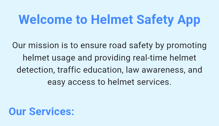 Helmet Detection System